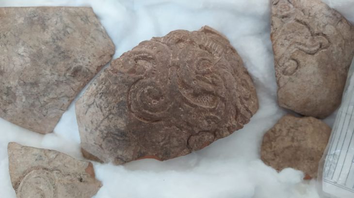 Vasija hallada en obras del Tren Maya pertenecía a un Sajal, miembro de la elite maya